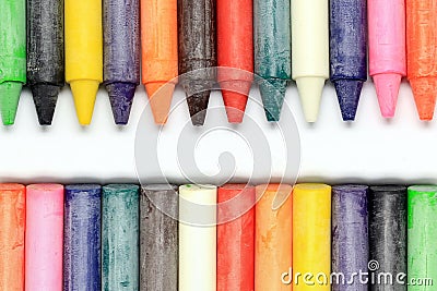 Crayon Stock Photo