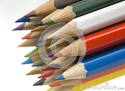 Crayons Stock Photo