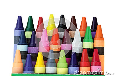 Crayons Stock Photo