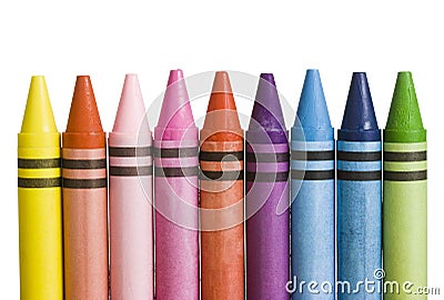 Crayons Stock Photo