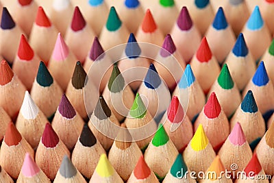 Crayons Stock Photo