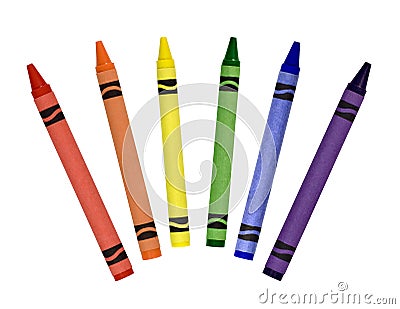 Crayons Stock Photo