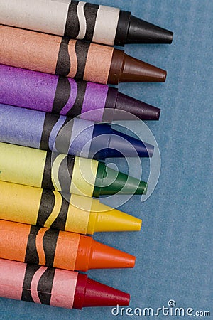 Crayons Stock Photo