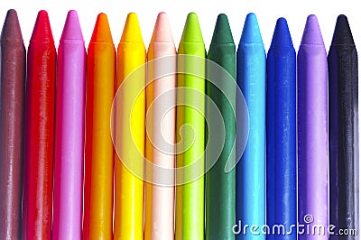 Crayons Stock Photo