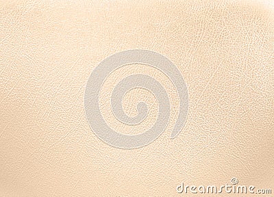 Cream colored leather texture background Stock Photo