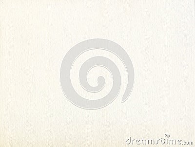 Cream watercolor textured paper Stock Photo