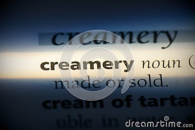 Creamery Stock Photo