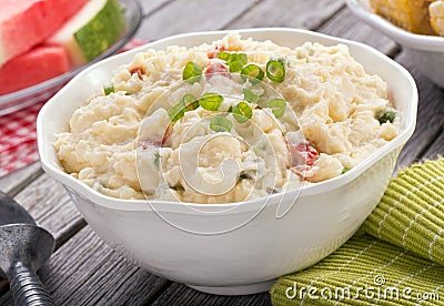 Creamy Potato Salad Stock Photo