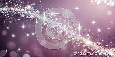 create a multicolored opal soft mauve and pearl vibran ai generated Stock Photo