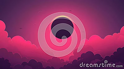 Create stunning visuals with this eclipse gradient background, perfect for banners and presentations. Add a modern touch to your Stock Photo