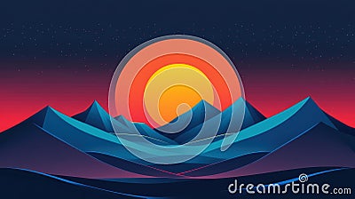 Create stunning visuals with this eclipse gradient background, perfect for banners and presentations. Add a modern touch to your Stock Photo