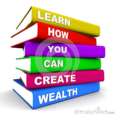 Create wealth Stock Photo