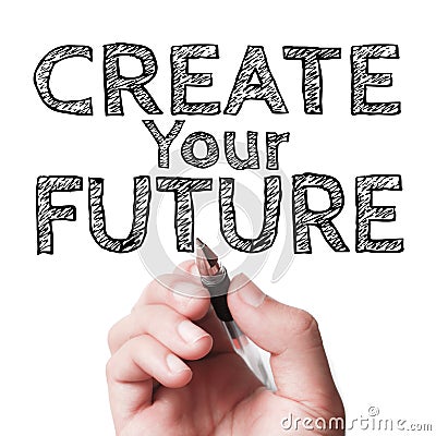 Create your future Stock Photo