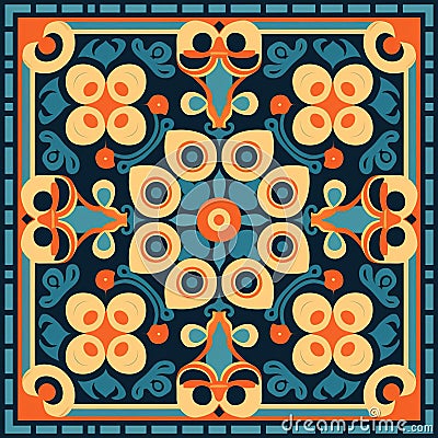 Creating Alternating Color Squares In A Grid Pattern Damask Stock Photo