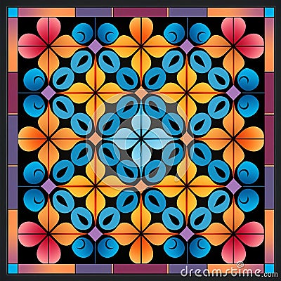 Creating Alternating Color Squares In A Grid Pattern Design Stock Photo