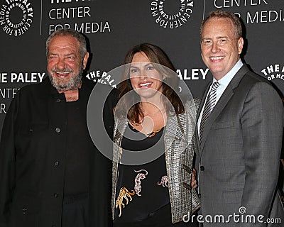 Creating Great Characters: Dick Wolf And Mariska Hargitay Editorial Stock Photo