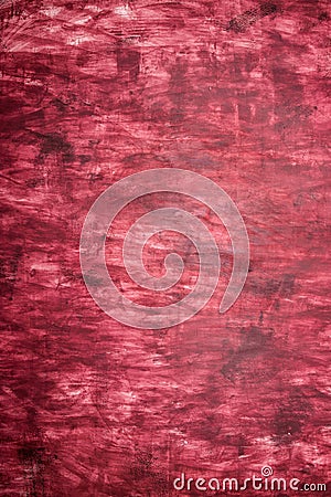 Creative abstract drawing in red Stock Photo