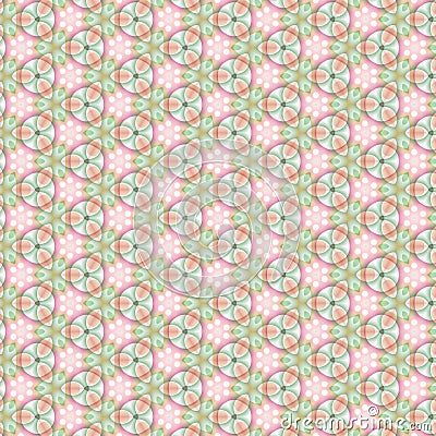 Creative abstract seamless pattern. Modern diagonal abstract background with geometric elements Stock Photo