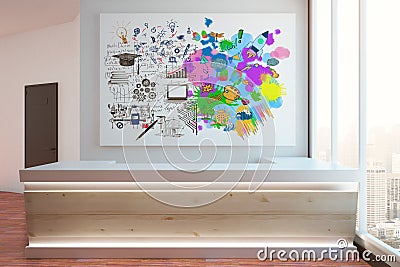 Creative and analytical thinking concept Stock Photo