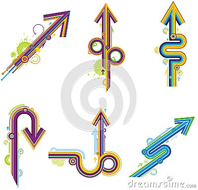 Creative arrow Vector Illustration