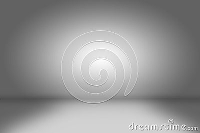 Creative background. empty gray room Stock Photo