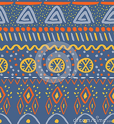 Creative and colorfu tribal pattern Vector Illustration