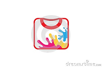 Creative Colorful Unique tshirt Design Logo Vector Illustration