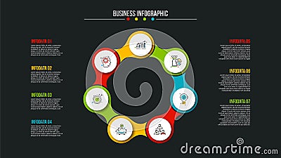 Creative concept for infographic. Vector Illustration