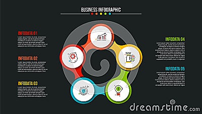 Creative concept for infographic. Vector Illustration