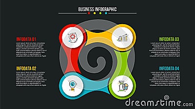 Creative concept for infographic. Vector Illustration