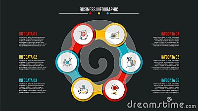 Creative concept for infographic. Vector Illustration