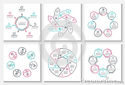 Creative concept for infographic. Vector Illustration