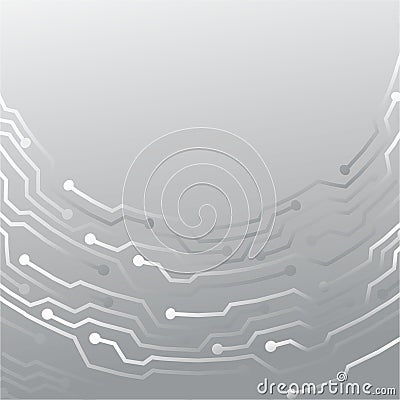 Creative concept metal silver scheme Vector Illustration