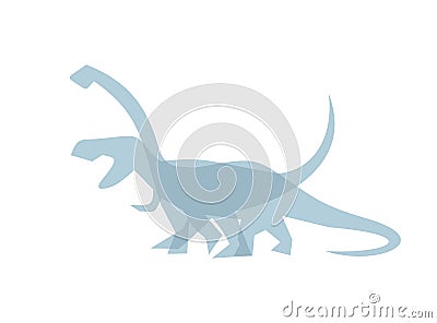 Creative design of dinosaurs icon Vector Illustration