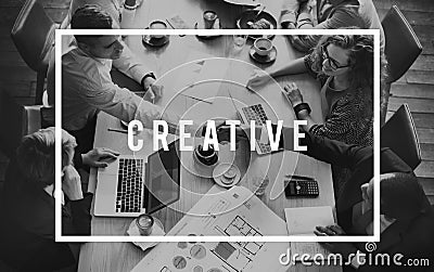 Creative Design Innovation Inspiration Style Concept Stock Photo