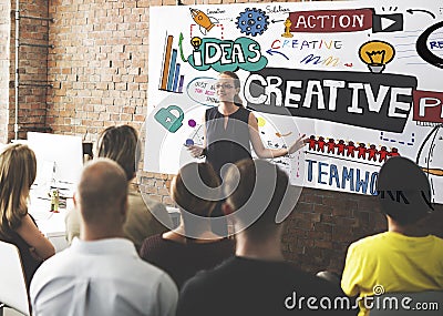 Creative Design Innovation Inspire Concept Stock Photo