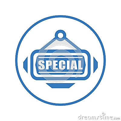 Special Offer, especial, sticker icon Vector Illustration