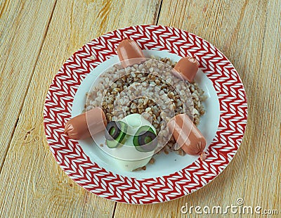 Creative food concept Stock Photo