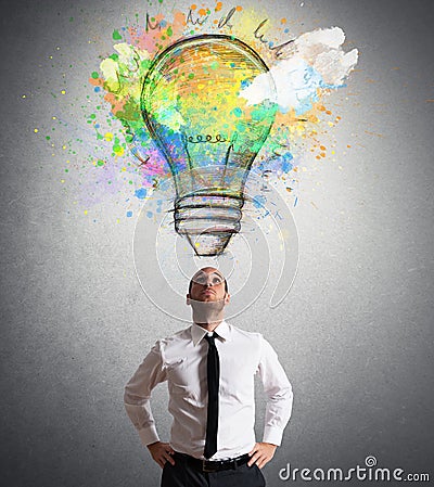 Creative idea Stock Photo