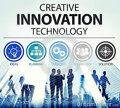 Creative Innovation Technology Ideas Inspiration Concept Stock Photo