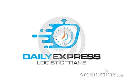 Creative of logo for Express logistic transportation Vector Illustration