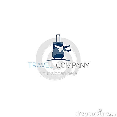 Creative Logo Of Travel Company Tourism Agency Template Banner Vector Illustration