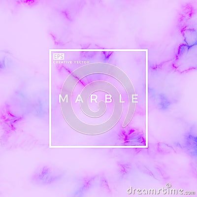 Creative marble. Purple background Vector Illustration