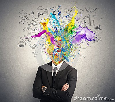 Creative mind Stock Photo