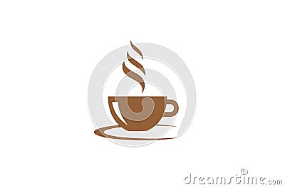 Creative Mug Cup Coffee Logo Design Vector Symbol Illustration Vector Illustration