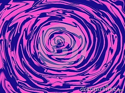 Creative neon or holographic circle background. Stock Photo