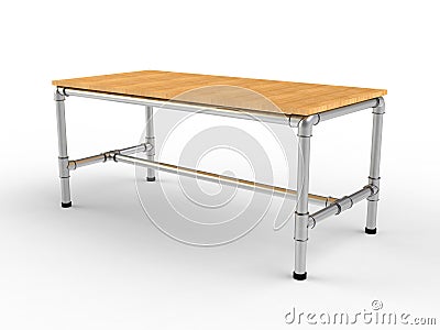 Creative office desk 2 Stock Photo