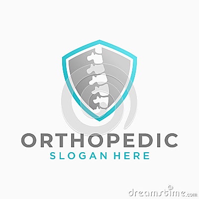 Orthopedic logo design Vector Illustration