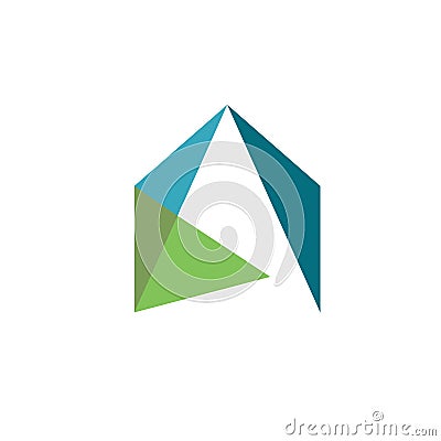 Creative Real Estate logo, Property and Construction Logo design Vector Vector Illustration