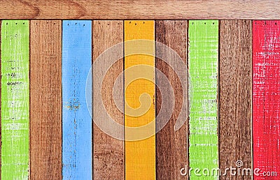 Creative retro wooden paint texture background Stock Photo